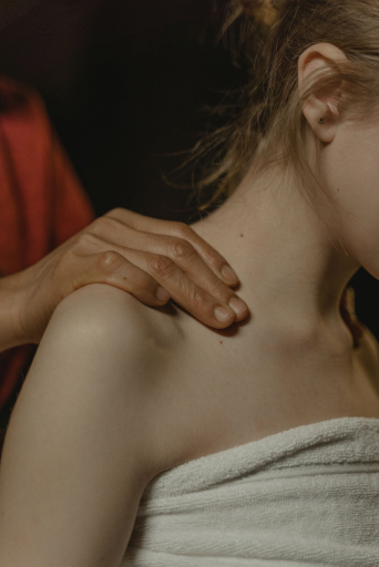 A relaxing massage treatment at Wingate Spa